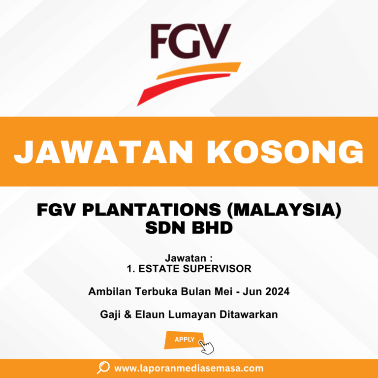 Jawatan Kosong Fgv Plantations Malaysia Sdn Bhd Minima Diploma