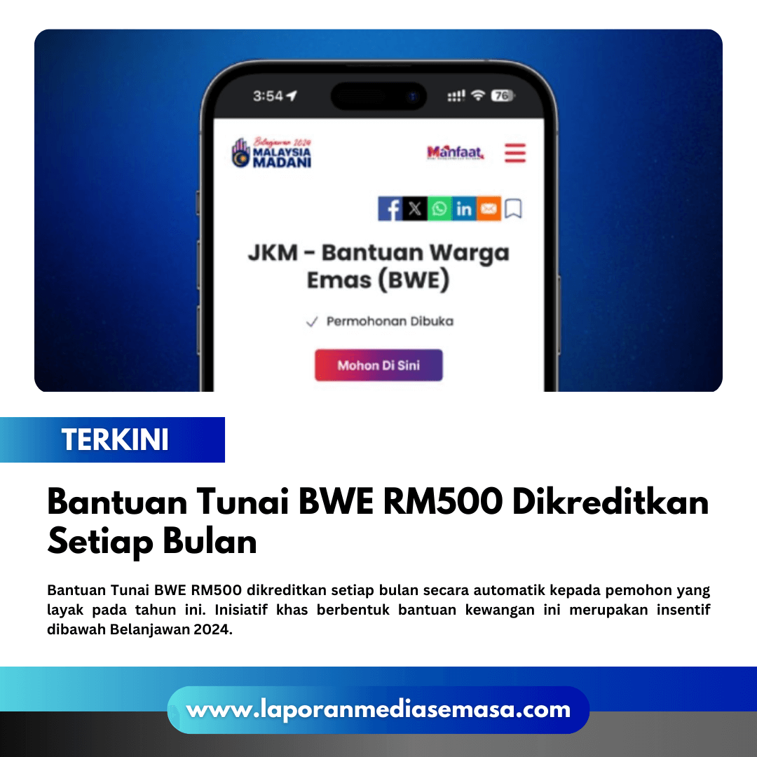 Bantuan Tunai BWE RM500