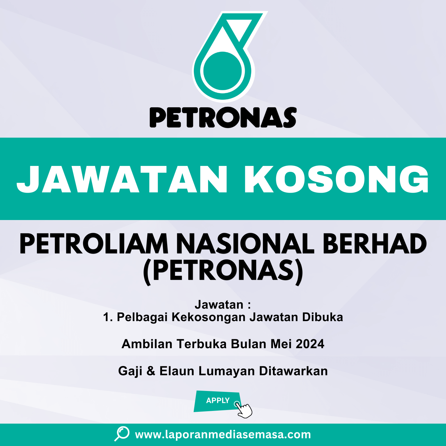 Jawatan Kosong Petronas 2024