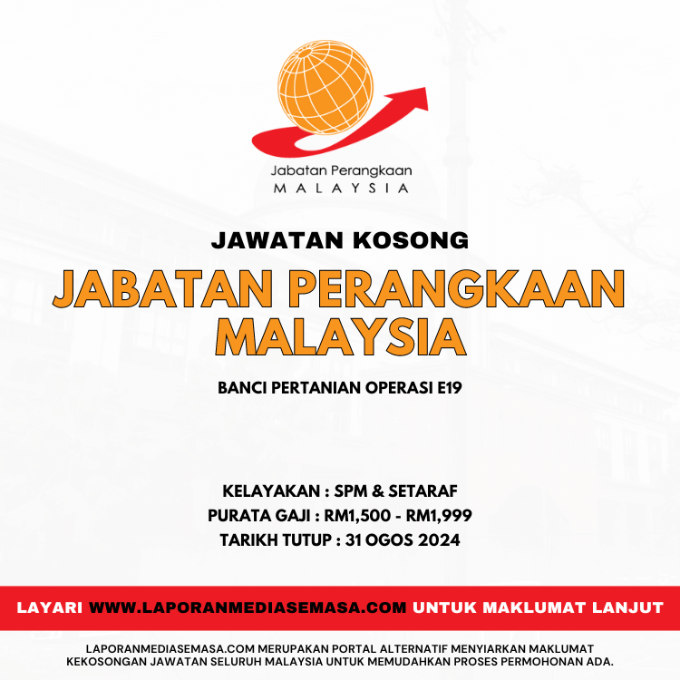 Jawatan Kosong Jabatan Perangkaan Malaysia