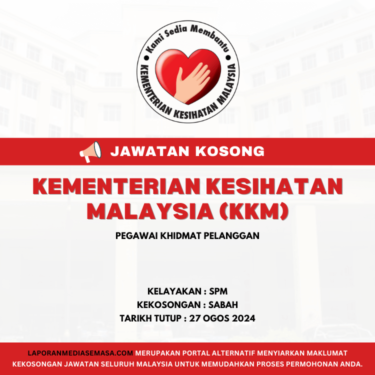 Jawatan Kosong KKM Ogos 1