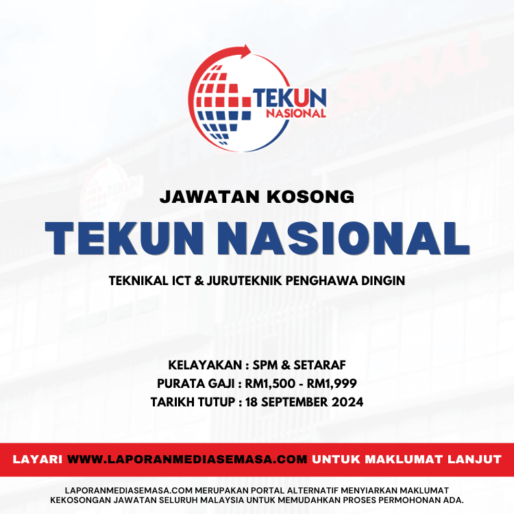 Jawatan Kosong Tekun Nasional