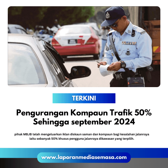 Pengurangan Kompaun Trafik 50%