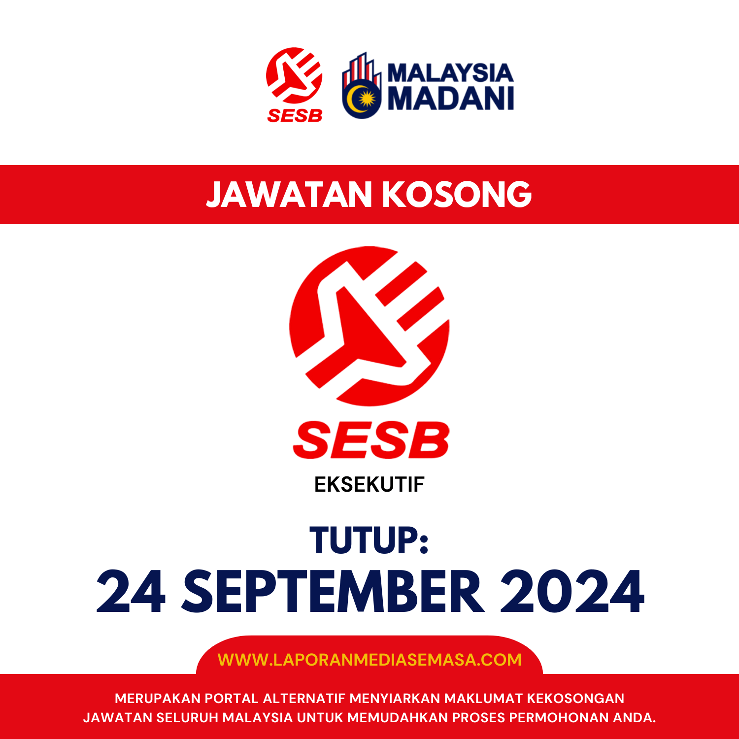 Jawatan Kosong SESB