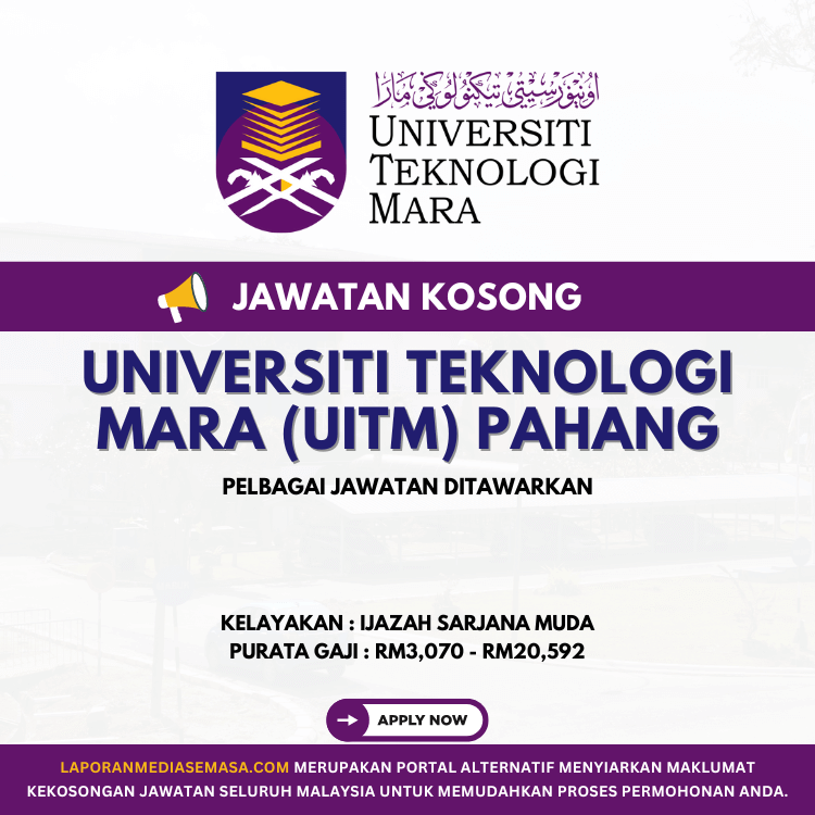 Jawatan Kosong UiTM Pahang