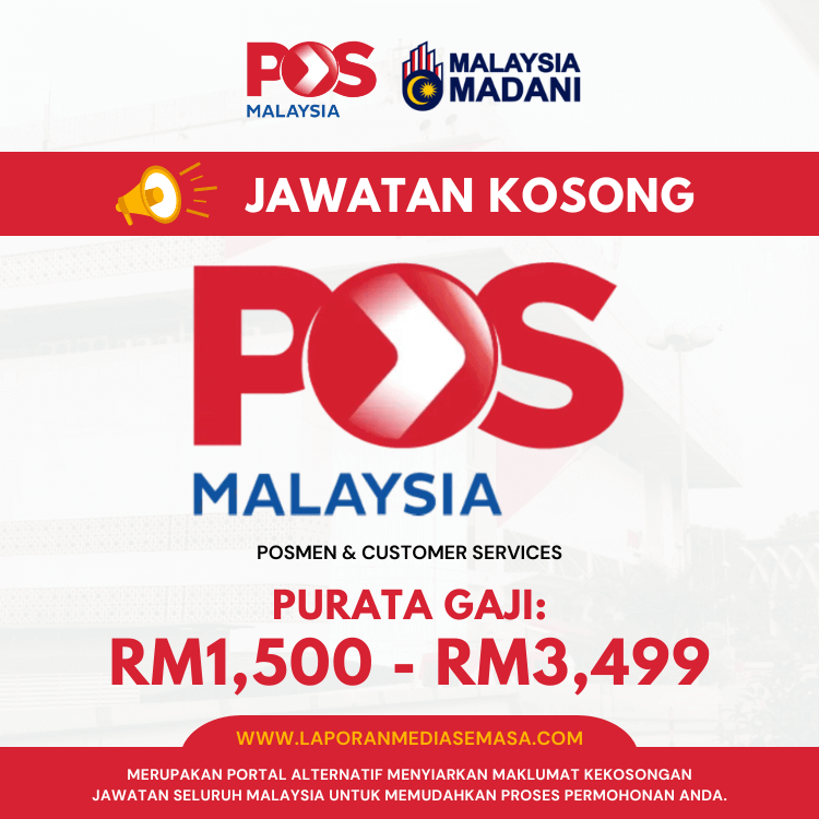 Jawatan Kosong Pos Malaysia Berhad