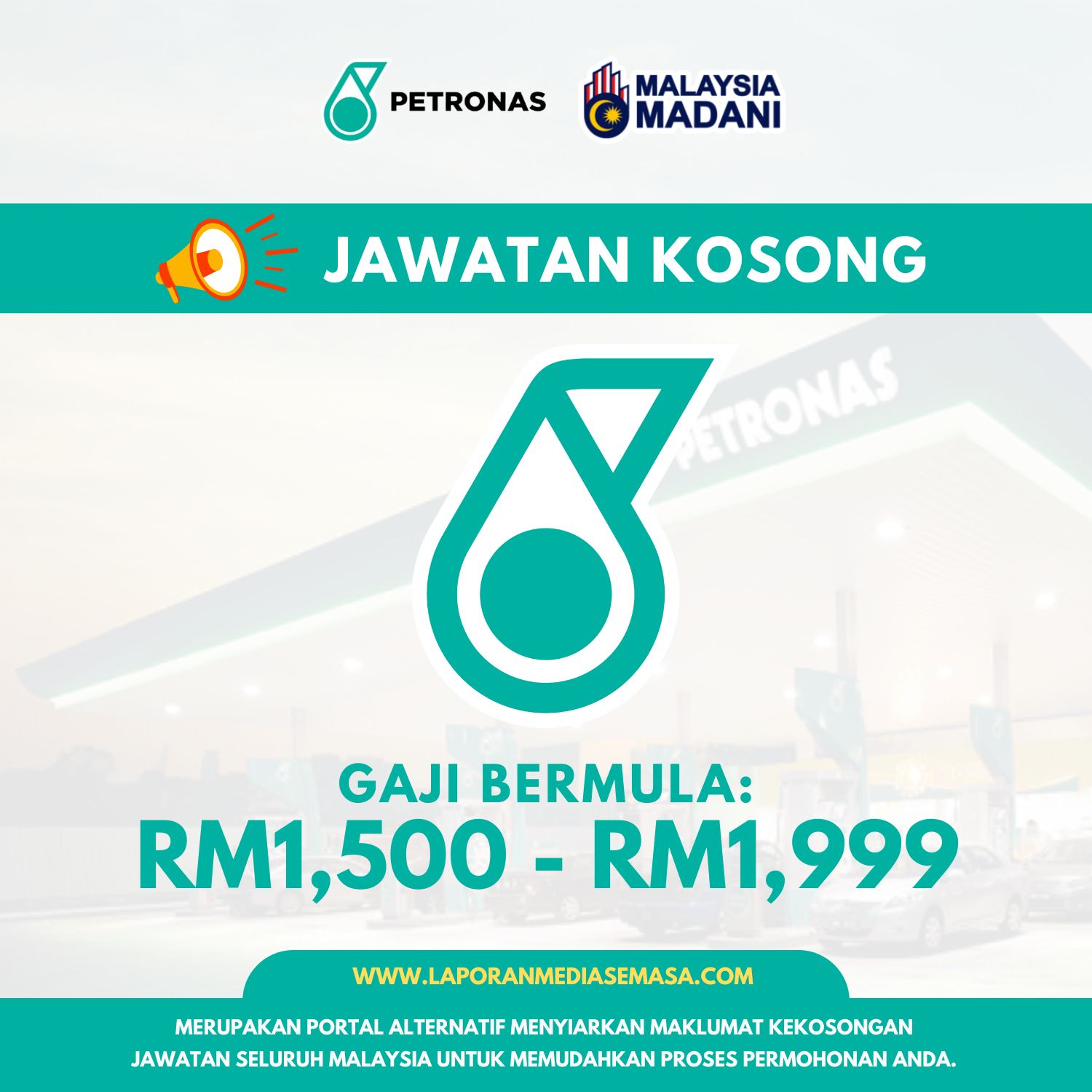 JAWATAN KOSONG PETRONAS